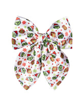 Grinch Satin Fable Bow